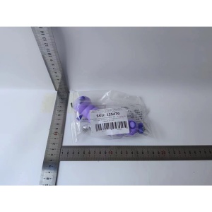 Jucarie mecanica pentru copii Flippy, omida haioasa, cu cheita, distractiva, se taraste, se misca, 15 x 4 cm, mov - Img 8