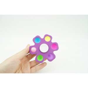 Jucarie Pop It, Flippy, Fidget Toy, antistres, senzoriala, Mov - Img 4