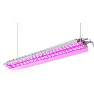 Lampa dubla pentru cresterea plantelor Flippy, 50 cm, T5, tehnologie LED, nu afecteaza plantele, potrivit pentru intregul ciclu de crestere, multicolor - Img 1