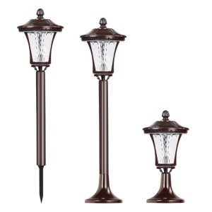 Lampa solara cu prindere in pamant, Flippy, inaltime 65 cm, Alb Rece - Img 9