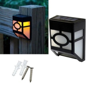Lampa solara cu senzor Geometric, IP65, Lumina Alb cald, Flippy - Img 8