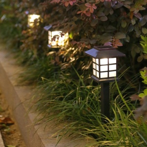 Lampa solara Led pentru gradina, Tip felinar, Flippy, Alb cald - Img 13