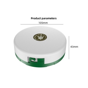 Lumină de camping LED încărcare USB, Flippy, șir colorat, pentru aer liber, cort, Distanta 10 metri, 1800mAH, 10.5x4.3 cm, Alb Verde - Img 14