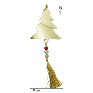 Ornament brad, Flippy, Brad, Auriu, Lucios, 8*23CM, Acril, Interior/ Exterior - Img 6