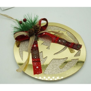 Ornament brad, Flippy, Pasare, Auriu, Lucios, 17*17CM, Acril, Interior/ Exterior - Img 17