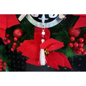 Ornament brad, Flippy, Rotund, Argintiu, Lucios, 14*26CM, Acril, Interior/ Exterior - Img 9