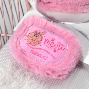 Paleta de Machiaj, KEVIN & COCO, Pink Fuzzy Fard de Pleoape,12 culori, 15 x 10.5 x 3 cm - Img 2