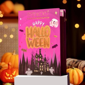 Paleta Iluminatoare, Flippy, 6 Nuante, Halloween, Culori Calde, Dreptunghiulara, 160g, Valabilitate 24 Luni, 17.4x11.5x1.3 cm, Varianta A, Nude-Rose - Img 5