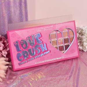 Palete de Machiaj, KEVIN & COCO, Love Crush, Fard de Pleoape, 45 culori, 30.3 x 16.5 cm - Img 2