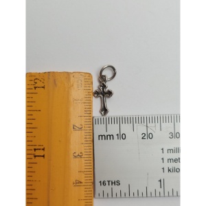 Pandantiv din Argint 925 Cruce botez, Jolie Silver, 0.6g, 1.5 cm x 1 cm - Img 3