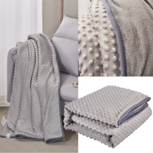 Patura Cu Incalzire Electrica, Flippy, 100 W, 160x130 cm, 3 Trepte De Incalzire, Flanel, Gri - Img 2