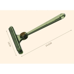 Perie de Indepartare a Scamelor, Flippy, pentru Haine si Par de Animale, cu Doua Fete, Manual, Multifunctional, 12x14.5 cm, Accesoriu pentru Casa, Verde - Img 4
