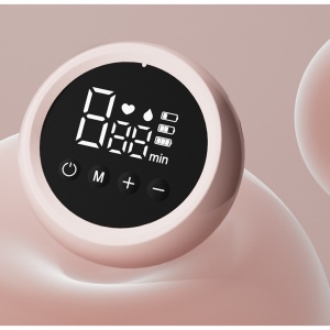 Pompa de San Electrica 2 in 1, Flippy, cu 2 Biberoane, Capacitate 180 ml, Incarcare USB Tip C, 1200 mAh, 2 Moduri, 9 Viteze, Roz Transparent - Img 11