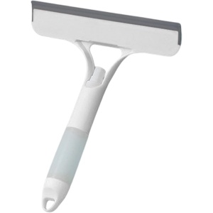 Racleta de Curatare 3 in 1, Flippy, Multifunctional, Pentru Casa si Masina, Pulverizator de Spray, Racleta din Silicon si Burete, 21.5 x 25.7 cm, Alb - Img 5