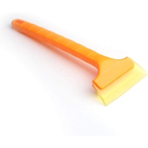 Racleta pentru Masina, Flippy, pentru Deszapezire, din ABS, 29 x 10 cm, Portocaliu - Img 3