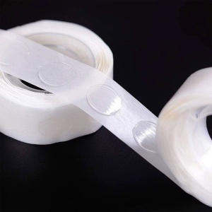 Rola Dubla-Adeziva, Flippy, pentru Lipit Baloane, 100 de Buline cu Diametru 1.2 cm, Transparent - Img 2