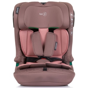Scaun auto Chipolino Lux X I-Size 76-150 cm cu sistem Isofix flamingo - Img 2