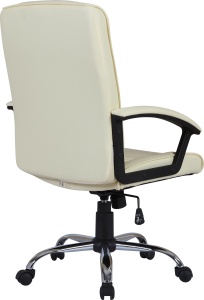 Scaun de birou directorial US02, bej, 66x62x107-117 cm - Img 4