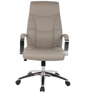 Scaun de birou directorial US62, gri, 61x71x108-116 cm - Img 2