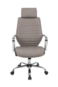 Scaun de birou directorial US65, mocha, 57x68x114-124 cm - Img 3