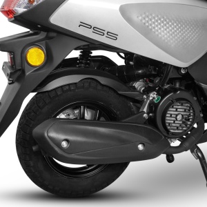 Scuter benzina, Voltarom Delivery PS5, 125 CC, Cu permis, 7.34 Cp, 80 Km/h, Gri - Img 12