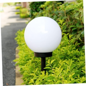 Set 2 Lampi Solare LED, Flippy, Forma Sferica, Tip Glob, Diametru 10 cm, Alb Rece - Img 8