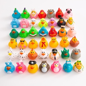 Set 50 Ratuste pentru Baie, Flippy, 6x5.5x5.5 cm, Multicolore - Img 4