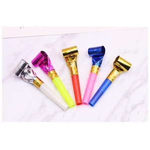 Set 6 Suflatori, Flippy, pentru Petrecere, Tematica Aniversare, 8 cm, Multicolore - Img 6