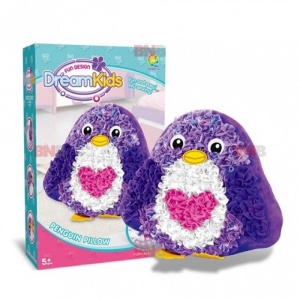 Set creatie perna pentru copii, Dream Kids, Pinguin - Img 2