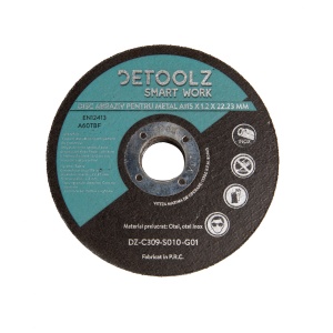 Set disc abraziv pentru metal 115 mm (10/set) - Img 2