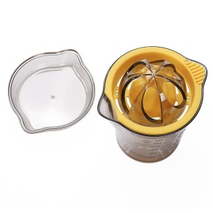 Storcator manual citricie Flippy, cu recipient de 600 ml, 15x8.5x13.5 cm, material ABS, Transparent - Img 9