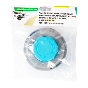 Tambur 2.4 mm Micul Fermier, buton plastic Model 18 - Img 2
