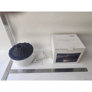 Umidificator de tip vulcan, Flippy, cu aromaterapie, cu telecomanda, 560 ml, model V21B, alb - Img 10