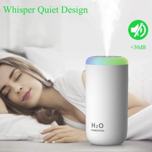 Umidificator, H2O, cu difuzor de aroma, Culori random - Img 9