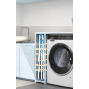 Uscator de Rufe, Flippy, Tip Umbrela, Pliabil, Telescopic, pentru Interior-Exterior, cu Patru Tije, Picior Anti-Alunecare, Inaltime Ajustabila, 108 pana la 165 cm - Img 6