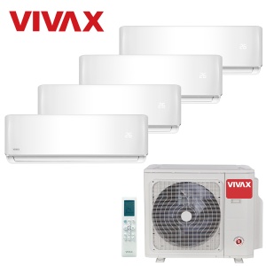 Aer Conditionat MULTISPLIT VIVAX ACP-28COFM82AERI / 3x ACP-09CH25AERI WHITE + ACP-12CH35AERI WHITE Inverter - Img 5