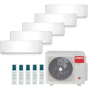 Aer Conditionat MULTISPLIT VIVAX ACP-42COFM123AERI / 4x ACP-09CH25AERI WHITE + ACP-12CH35AERI WHITE Inverter - Img 6