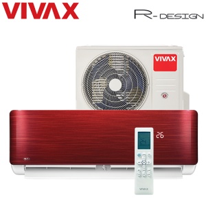 Aer Conditionat VIVAX R-Design ACP-12CH35AERI RED Wi-Fi Ready R32 Inverter 12000 BTU/h - Img 4