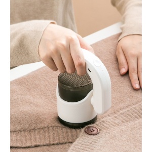 Aparat Pentru Curatat Scame, Par Si Praf, Flippy, cu LED, Pentru Diferite Tipuri De Material, Cu Lame Din Otel Inoxidabil, Compartiment de Depozitare, Maner Reglabil, 11x10.5x8.7 cm, Alb - Img 8