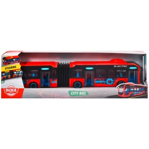 Autobuz Dickie Toys Volvo City Bus 40 cm rosu - Img 13