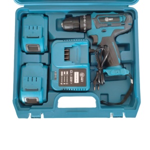 Autofiletanta cu 2 acumulatori 21 V, 3 Ah, incarcator + 24 accesorii , DDT , 1350 Rpm , mandrina 10 mm - Img 2