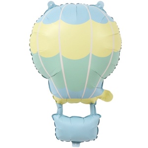 Balon din Folie Metalizata, Flippy, Figurina Animata, Model Balon cu Aer Cald, 61 x 41 cm, Ambalaj Individual, Pai Inclus, Umflare cu Aer sau Heliu, Multicolor - Img 1