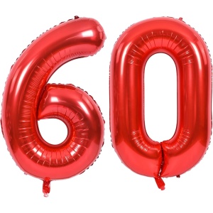 Balon din Folie Metalizata Flippy, Figurina Cifra, Tema Aniversare 100 cm, Ambalaj Individual, Pai inclus, Umflare cu Aer sau Heliu, Rosu, Cifra 0 - Img 7