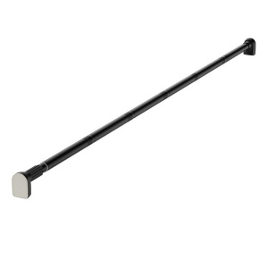 Bara Telescopica Multifunctionala, Flippy, din Otel Inoxidabil si ABS, Utilizare Universala, Extensie 220 - 240 cm, Fara Perforare Perete, Negru - Img 1
