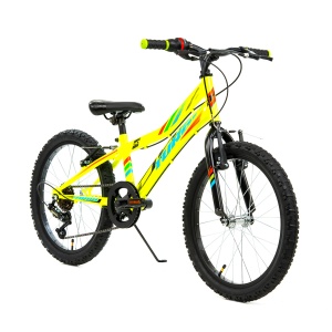 Bicicleta Copii DHS Turbo - 20 Inch, Verde - Img 2