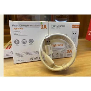 Cablu date / Incarcare compatibil Apple iPhone 5, 6, 6 Plus, 6S, 6S Plus, SE, 7, 7 Plus, 8, 8 Plus, X, XS, XS MAX, 11, 11PRO, 11 PRO MAX, seria iPhone 12, iPhone 13, iPhone 14, Flippy, 1 m, model SX-23, 5V, 3A, TPE, Alb - Img 2