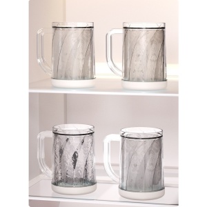 Cana Frigorifica cu Gheata, Flippy, 14.2 x 10.4 x 14.7 cm, Plastic, 800 ml, Transparent - Img 9
