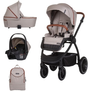 Carucior Chipolino Prestige 3 in 1 tiramisu - Img 1