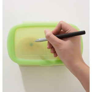Caserola din Silicon, Flippy, Pliabila, 1L, 18.8 x 8 x 11.5 cm, Rezistenta Temperaturi Extreme, Verde - Img 4