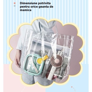 Caserola pentru copii Flippy, lunch box, 750 ml, doua boluri, lingura, foarfeca din plastic, rezistenta la scurgeri, Roz - Img 6